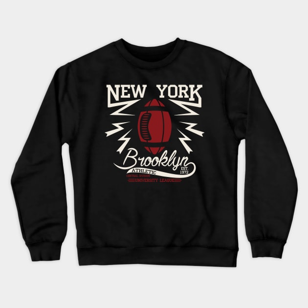 New York. Brooklyn sport t-shirt Crewneck Sweatshirt by lakokakr